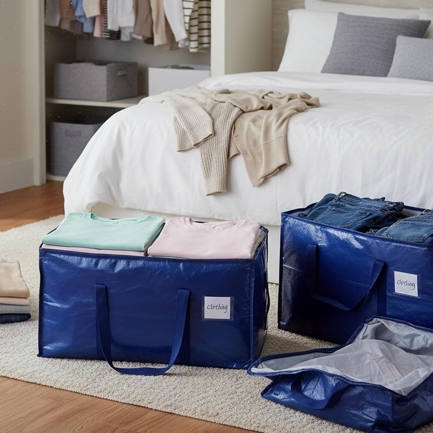 Thumbnail 2 de SUNNOW 6 Pack 90L Moving Bags