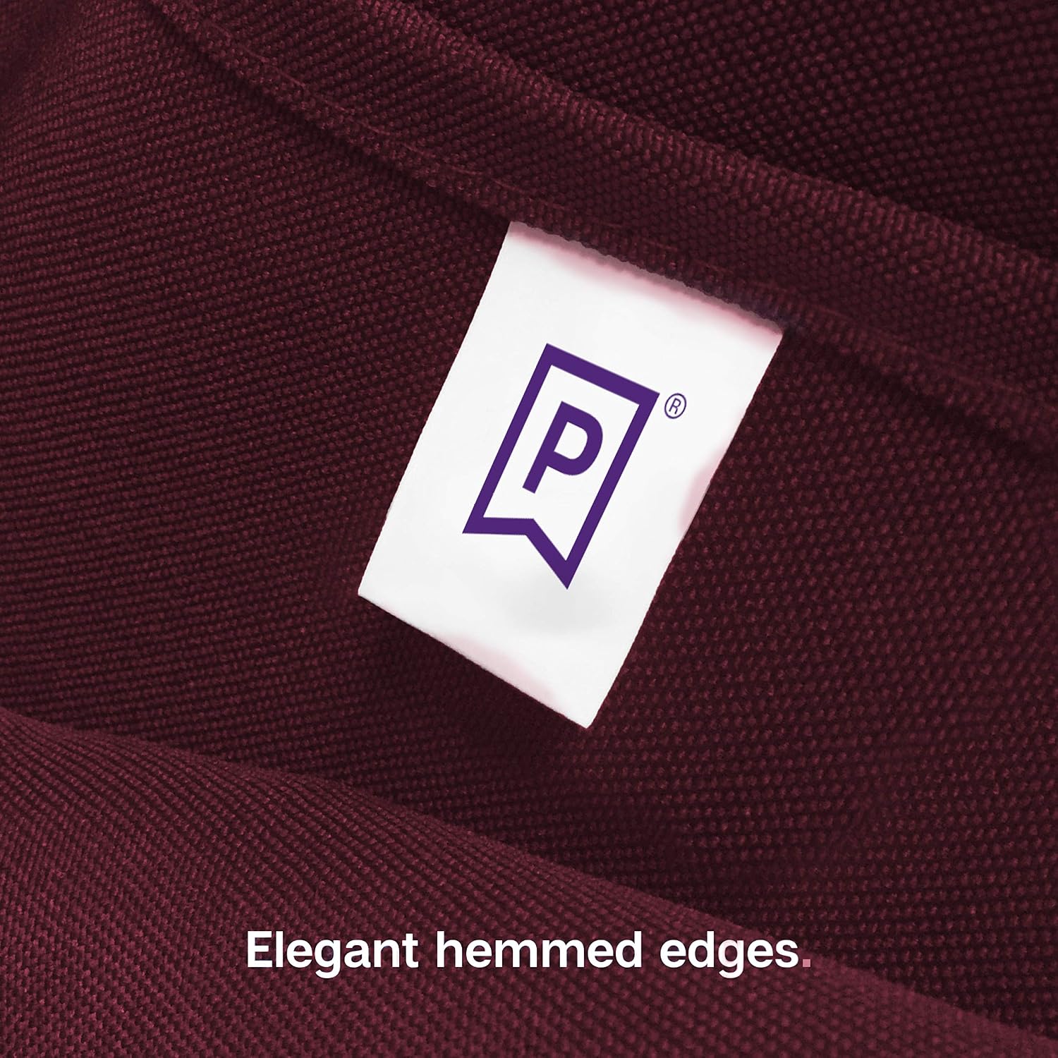 Thumbnail 4 de Gee Di Moda 85 x 85 Inch Burgundy Square Tablecloth: Heavy-Duty, Washable Polyester for Large Tables