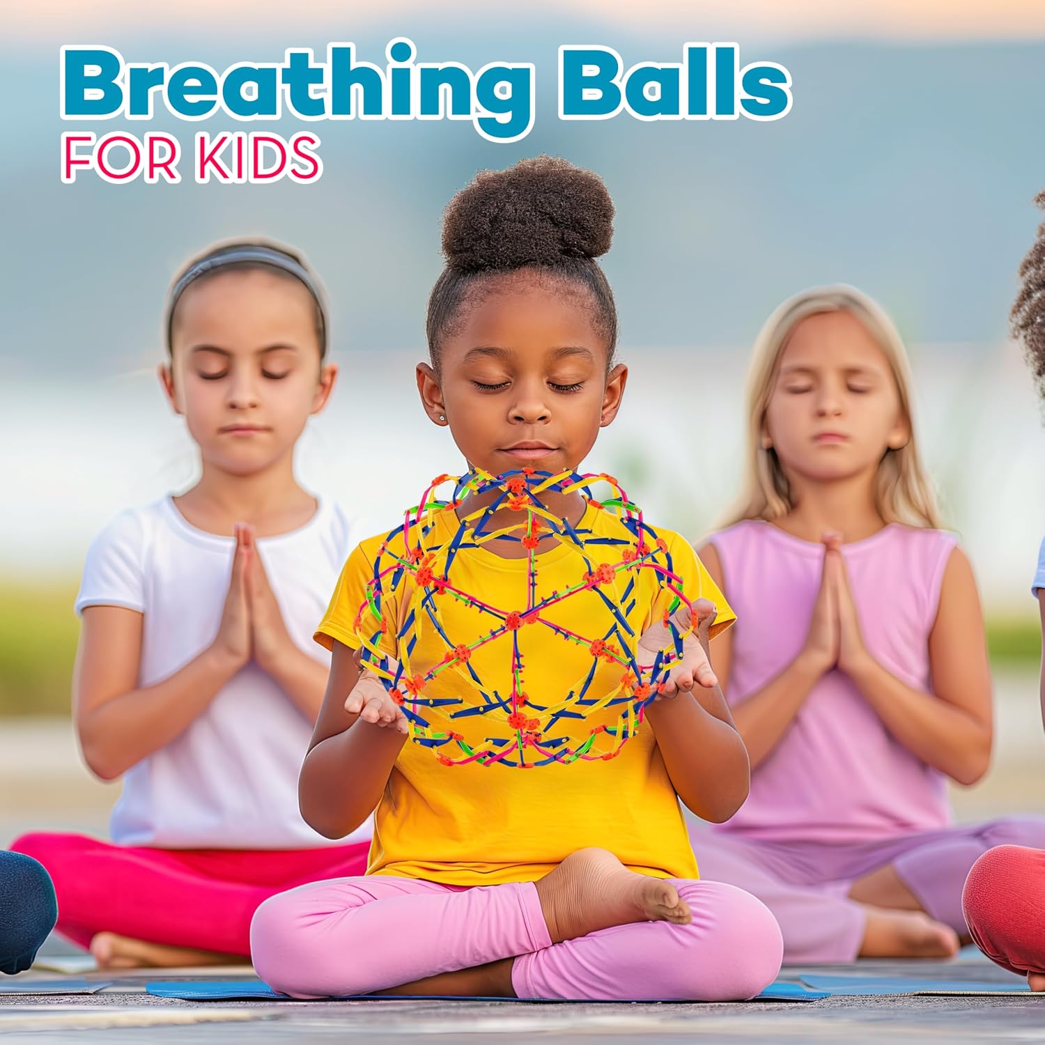 Detalle 1 de 4E's Novelty Expandable Breathing Ball 4-Pack