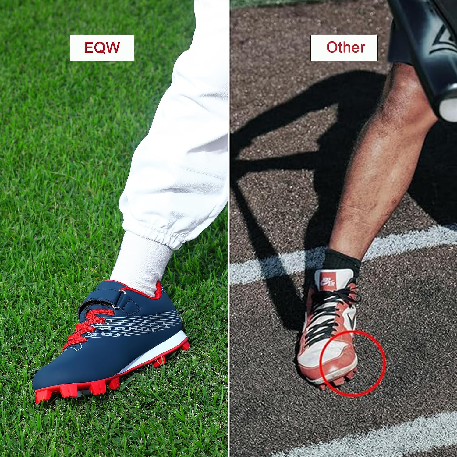 Thumbnail 6 de EQW Kids' Baseball Cleats