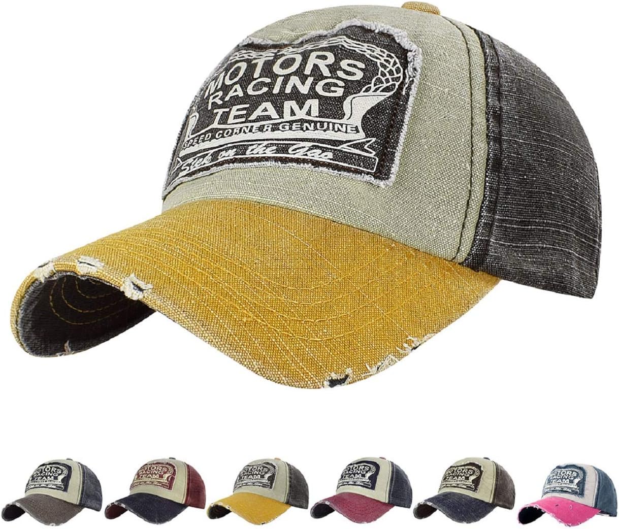 Thumbnail 5 de Tuopuda Cappellino Baseball Vintage 56-61 cm