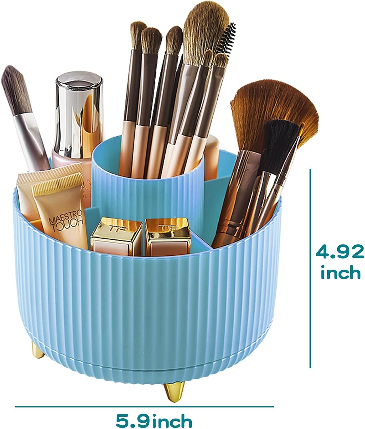 Thumbnail 3 de fanado 360° Rotating Makeup Organiser