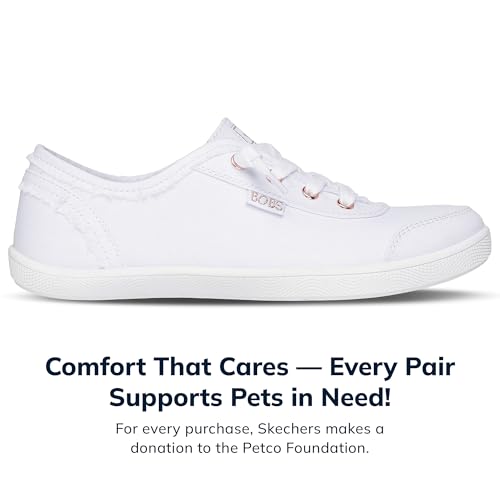Detalle de Skechers Women's Bobs B Cute Trainer in White (UK Size 5)
