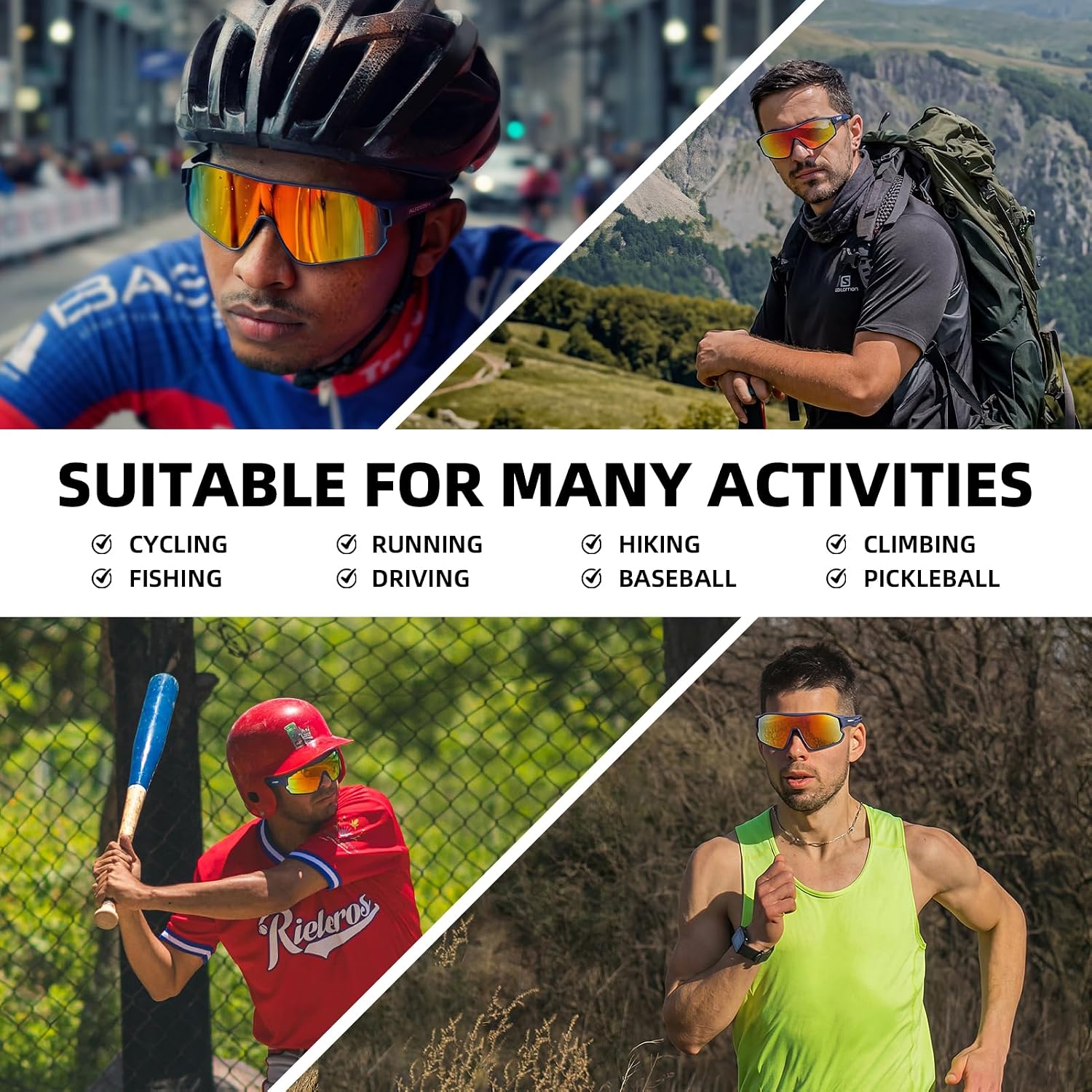 Thumbnail 6 de ROCKBROS Sports Sunglasses UV400