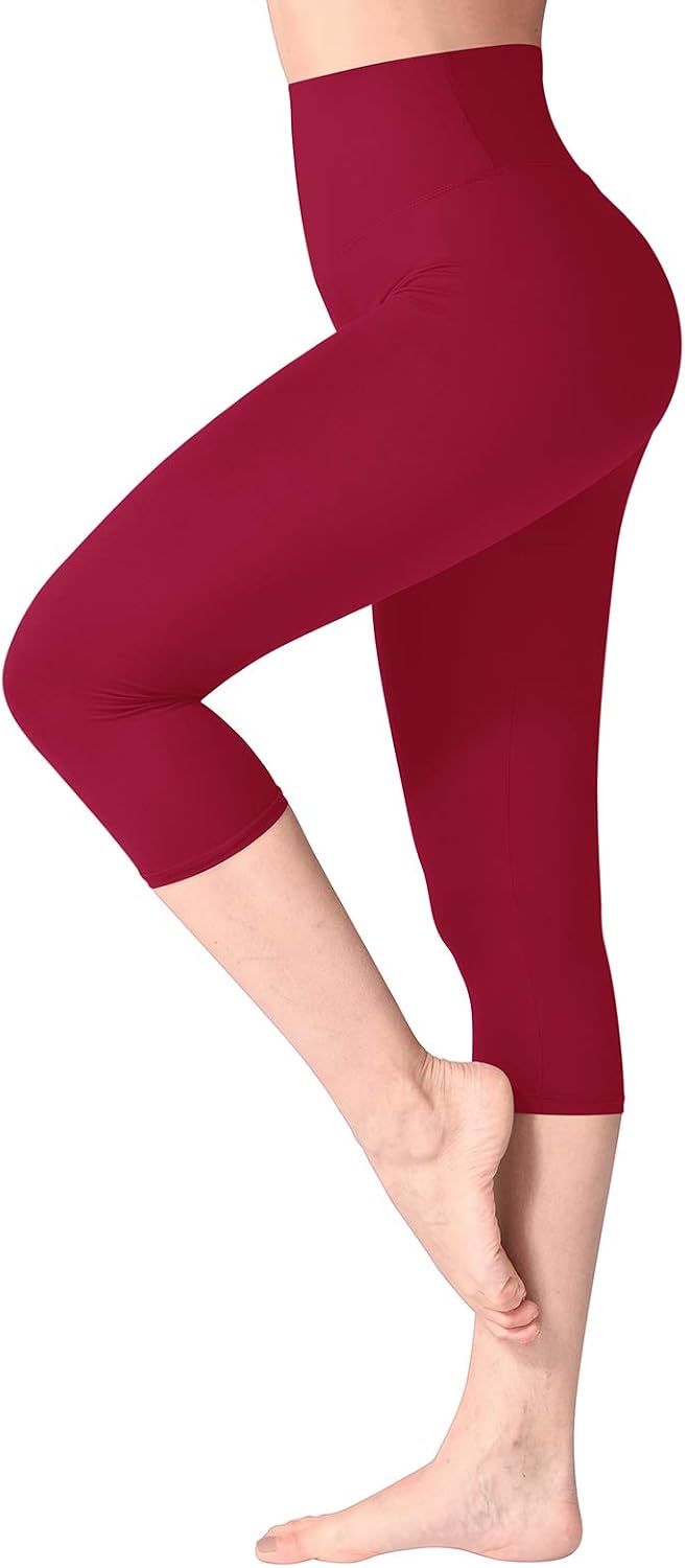 Thumbnail 6 de SINOPHANT 3/4 Leggins Capri Vita Alta Donna: comfort opaco, sostegno e versatilità per sport e casual