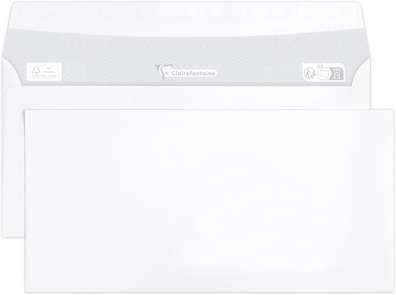 Thumbnail 1 de Clairefontaine 5959C Buste 114x229 mm ✉️