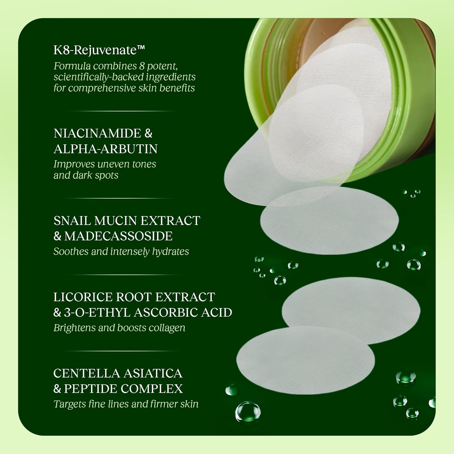 Detalle 2 de JiYu Toning Polish Pads 1 Month