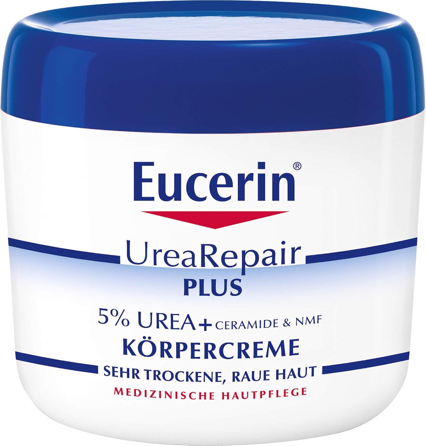 Detalle de Eucerin UreaRepair Plus 5% Urea corps – Crème hydratante 450 ml pour peaux très sèches