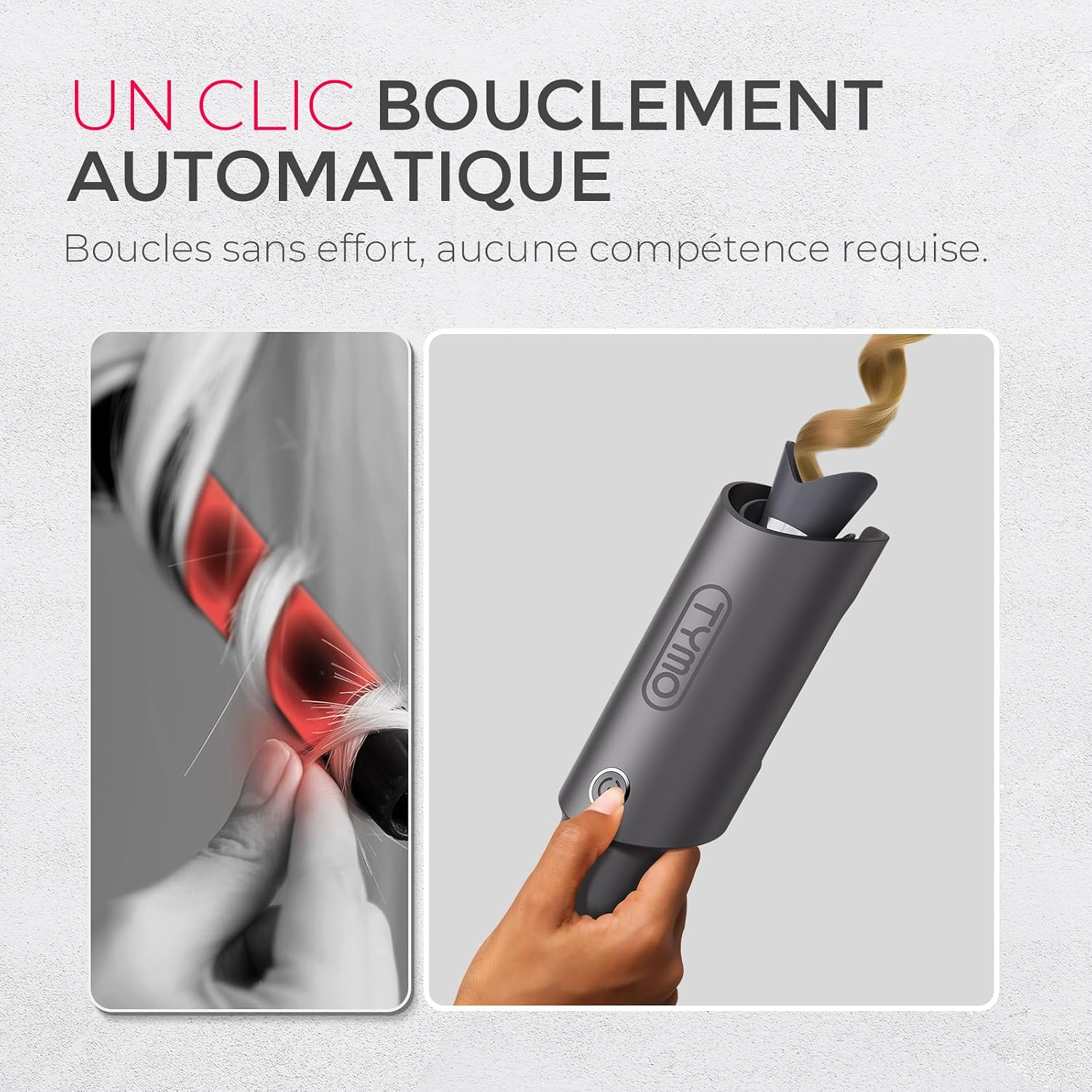Detalle 2 de TYMO CURLPRO boucleur 25 mm 💇♀