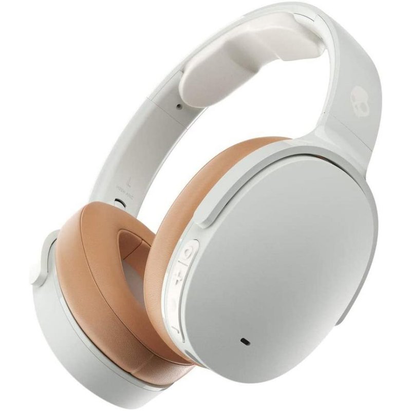 Detalle 2 de Auriculares Skullcandy Hesh ANC inalámbricos con cancelación de ruido, micrófono y USB-C | Blancos