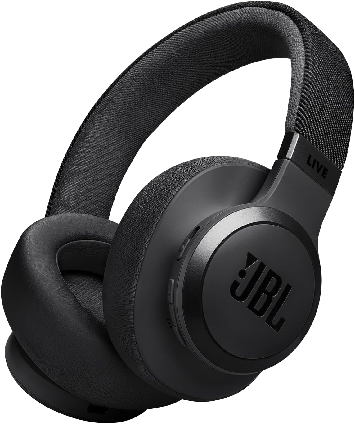 Detalle de JBL Live 770NC JBLLIVE770NCBLKAM Wireless Over-Ear Headphones with Adaptive Noise Cancelling