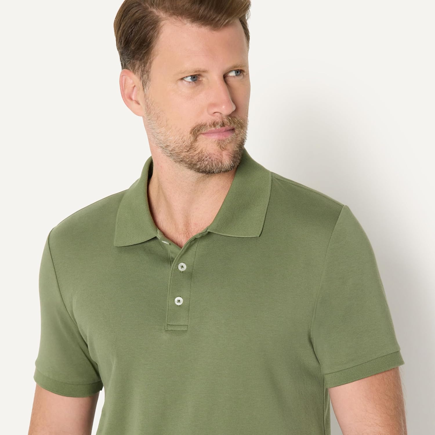 Detalle 2 de Amazon Essentials Men’s Slim Fit Interlock Polo Shirt