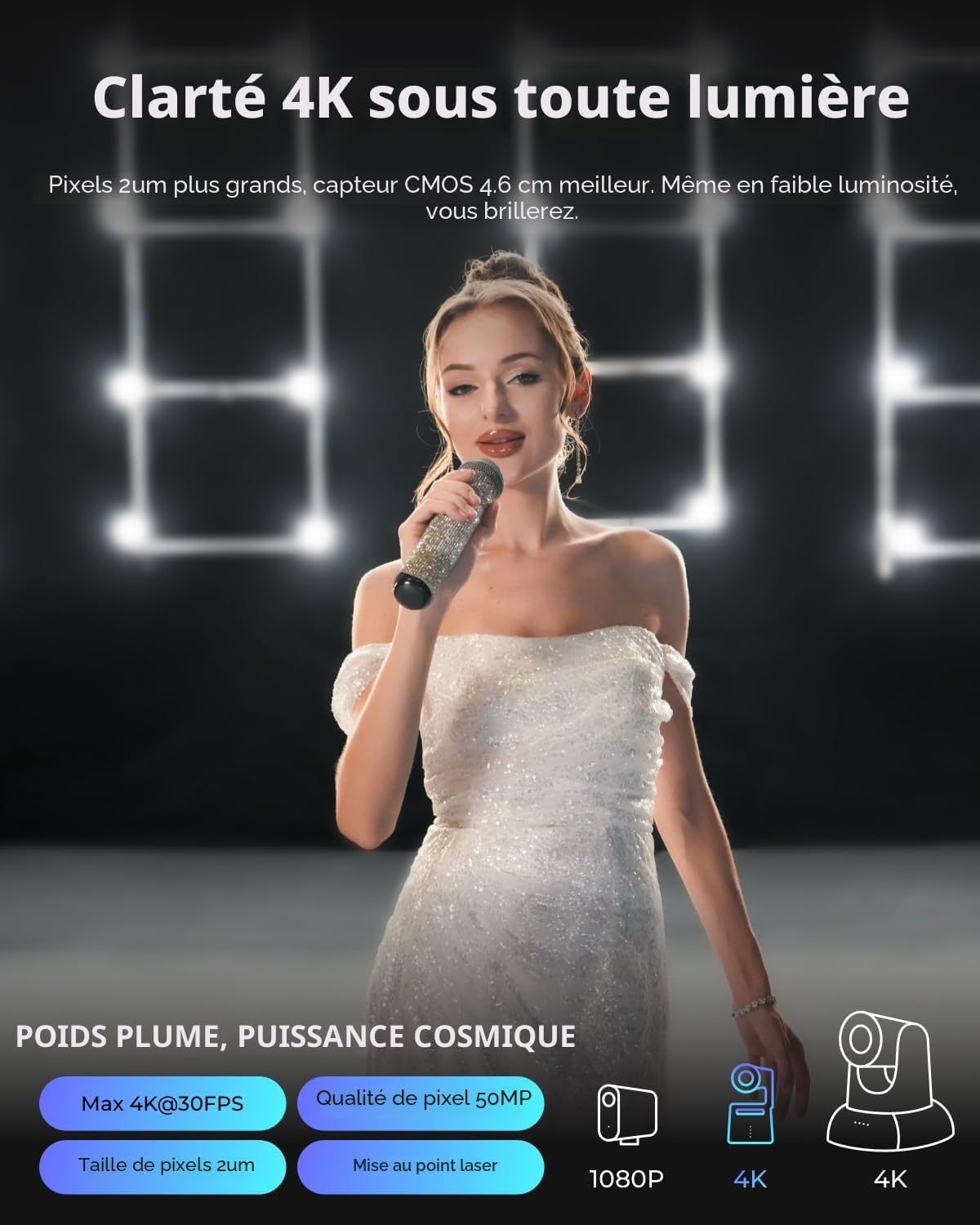Thumbnail 6 de OBSBOT Tail Air NDI 4K: la caméra PTZ auto-suivie idéale pour le streaming en direct