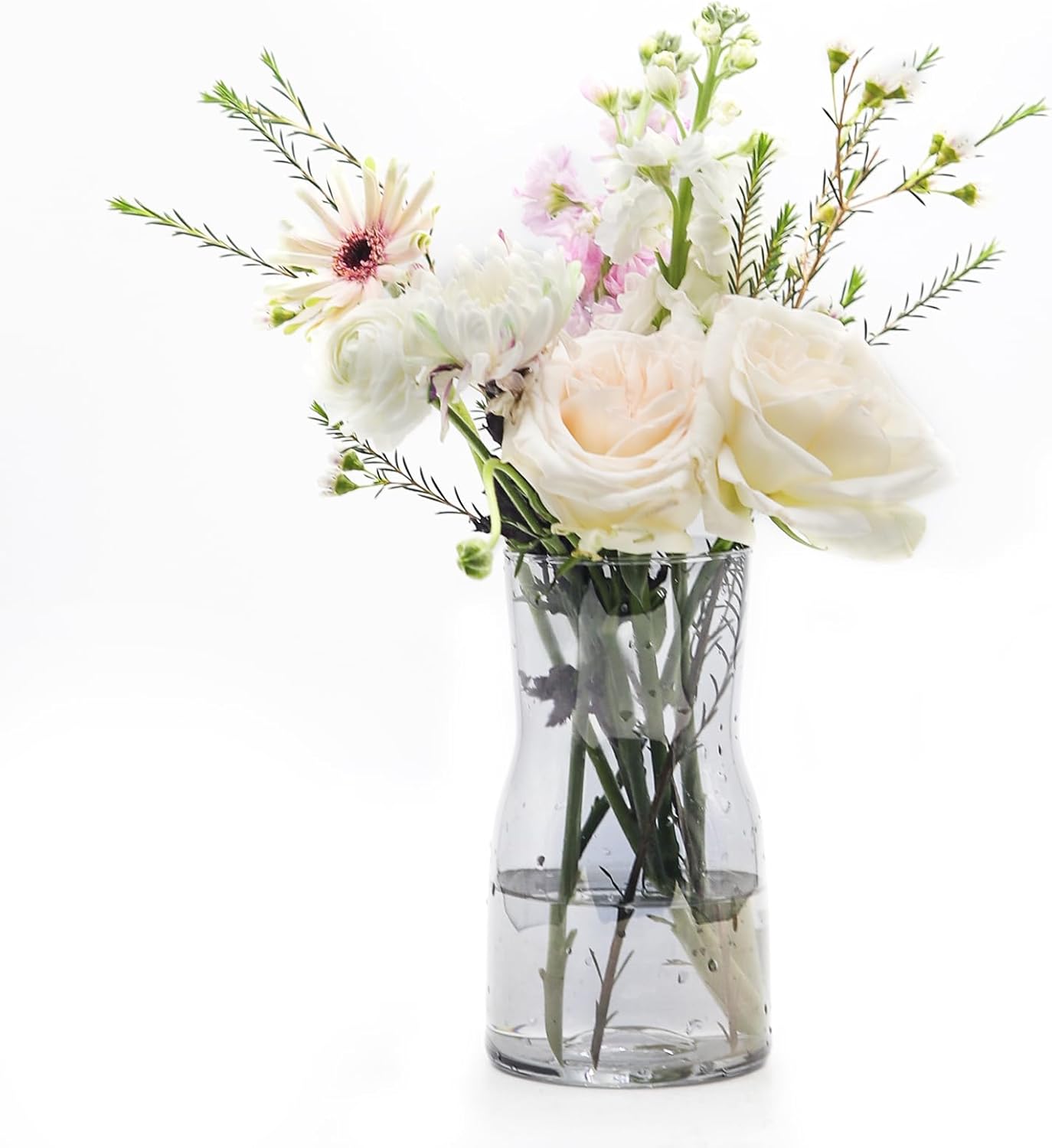 OFFIDIX Glasvase grau 17,15 cm