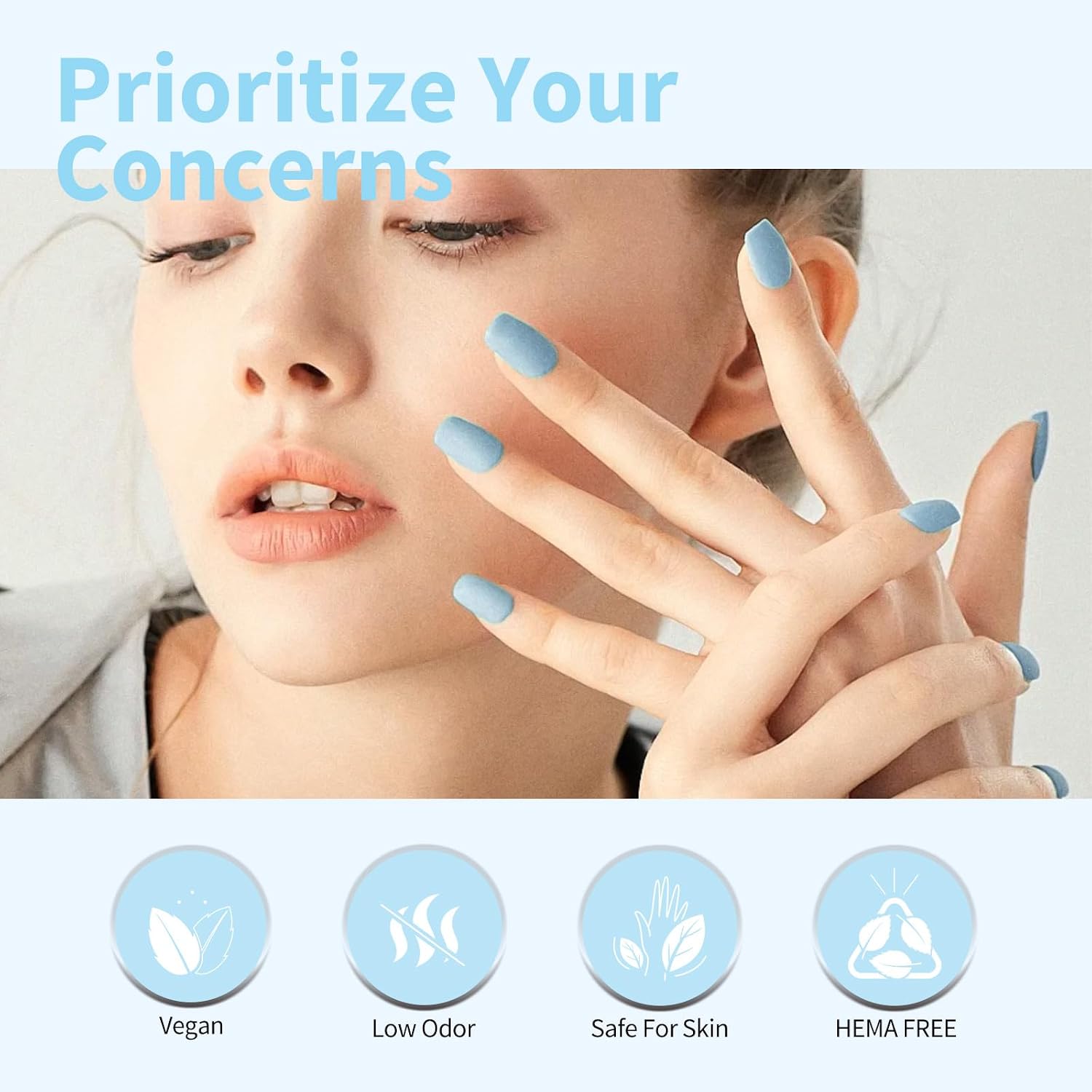Detalle 2 de CANNI Pastel Gel Nail Polish Set, 6 pack