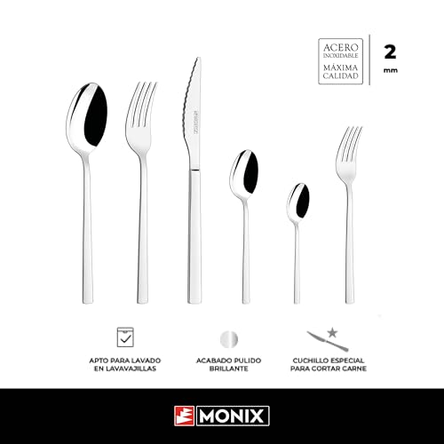 Detalle 2 de Monix M206974 Amalfi 24 couverts ⚙