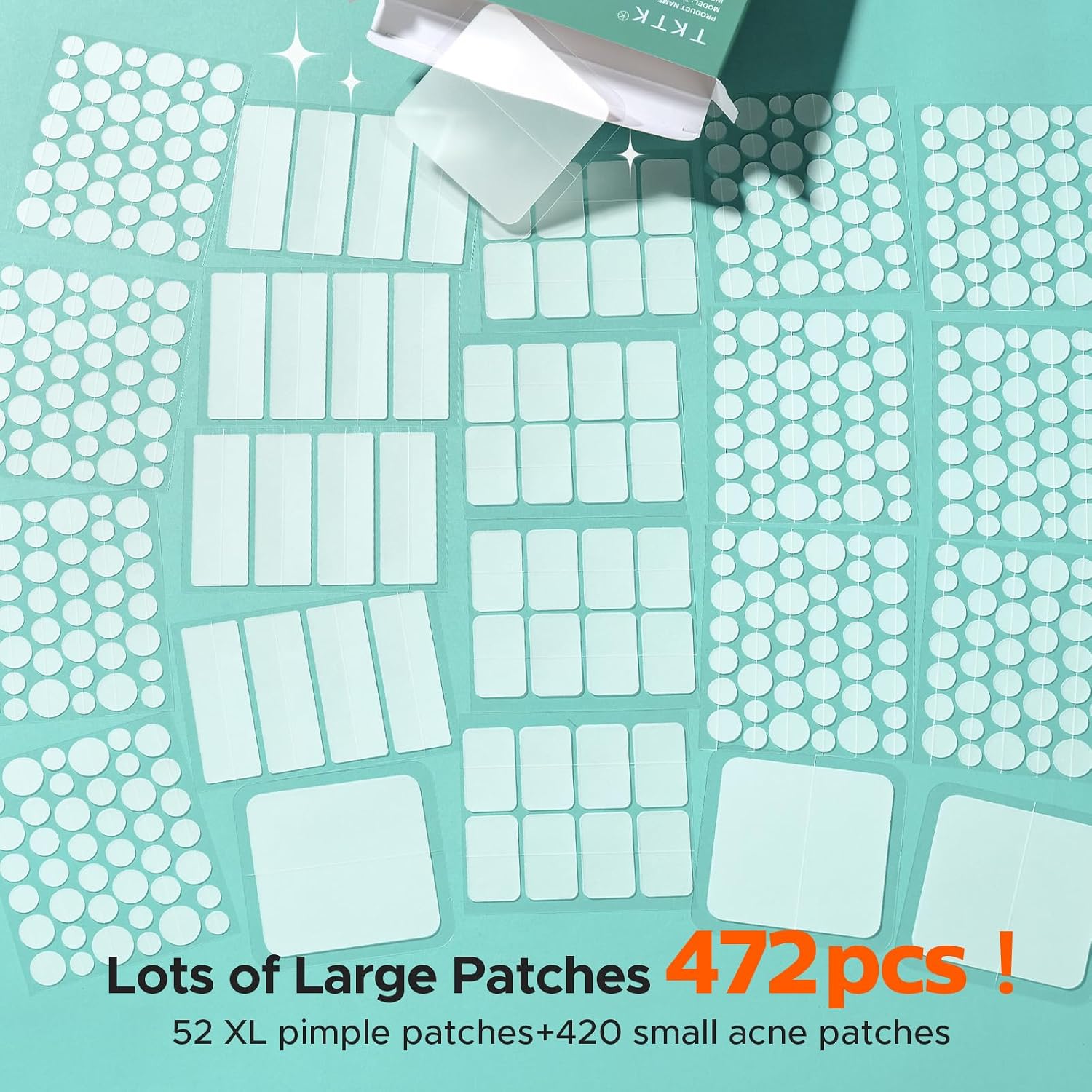 Detalle 2 de TKTK Pimple Patches, 472 Count