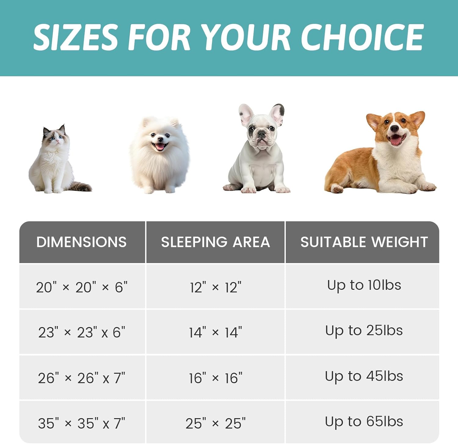 Thumbnail 1 de COZY KISS Cat Bed with Blanket 58x58x15cm – Small Indoor Hideaway for Cats