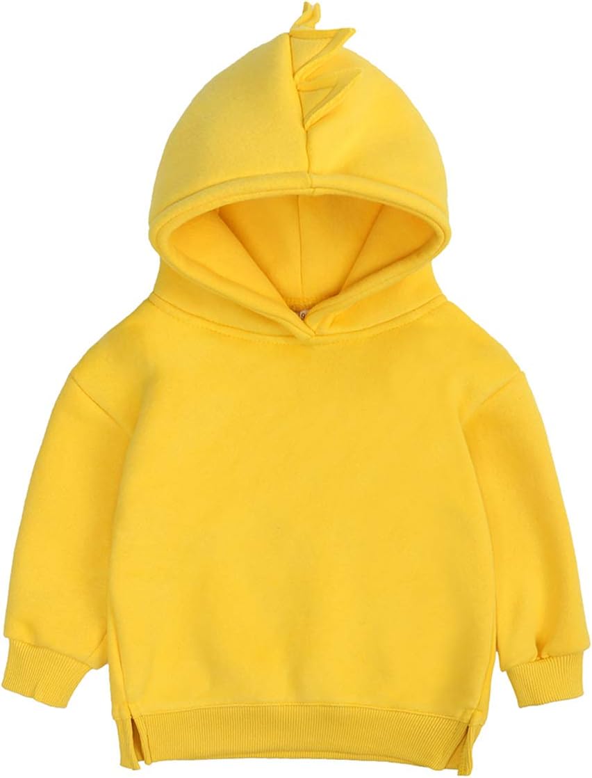 Thumbnail 5 de Famuka unisex toddlers sweatshirt hoodie (solid colours) for baby boys & girls, cotton blend
