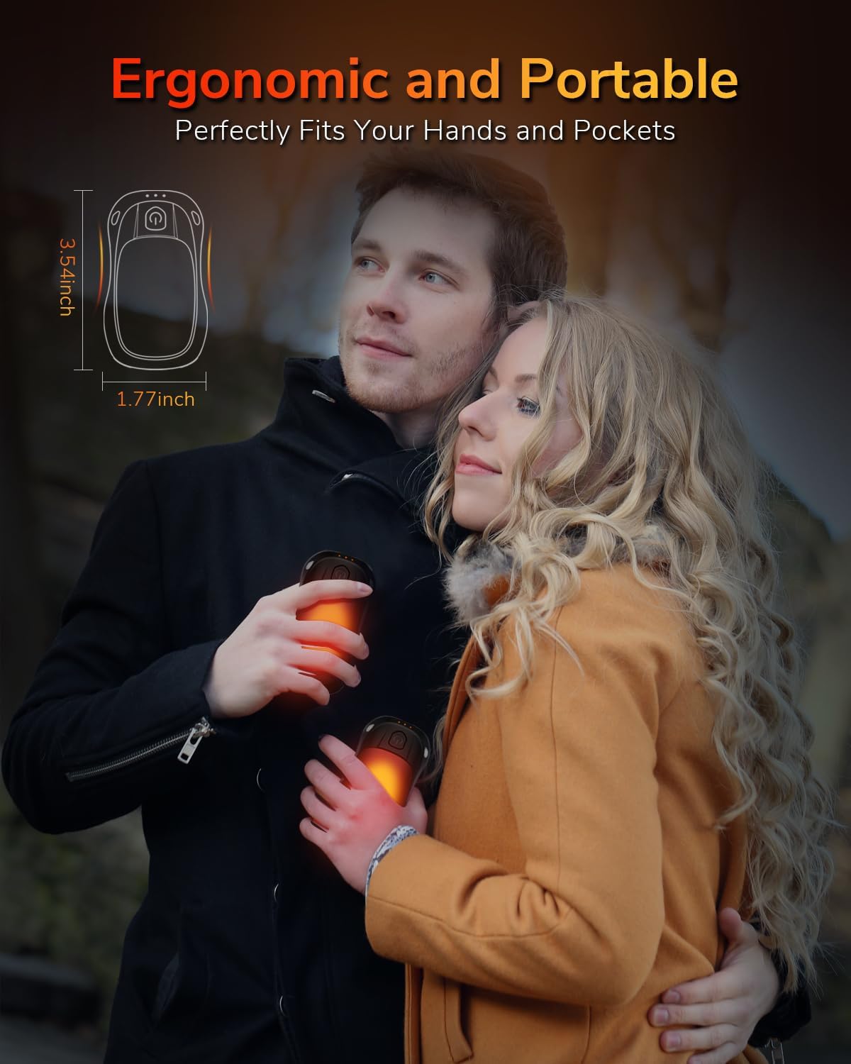 Thumbnail 6 de VTHW TT-06 oplaadbare handwarmer, 2-pack met 3 warmtestanden