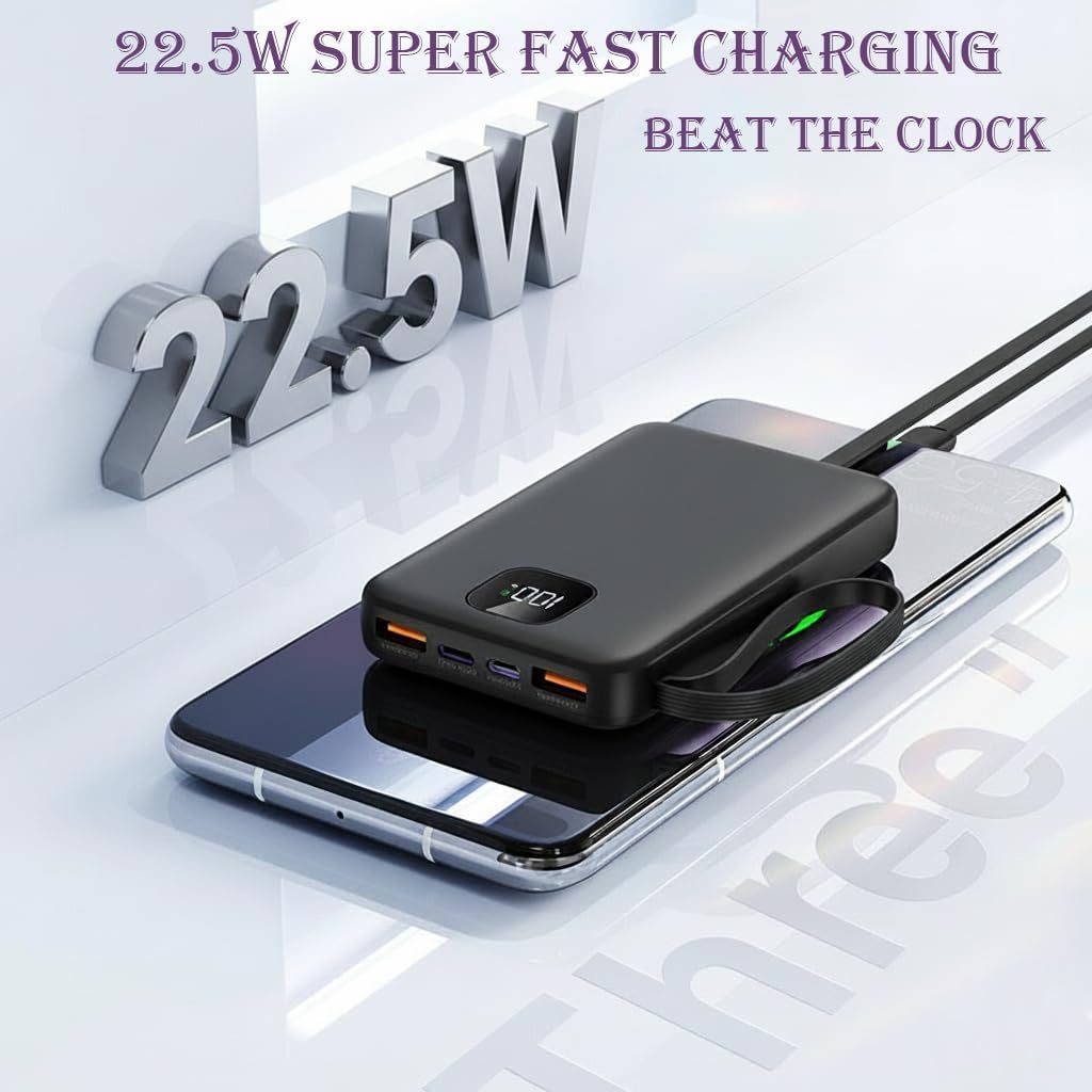 Thumbnail 1 de 22.5W 10000mAh Fast Charging Power Bank