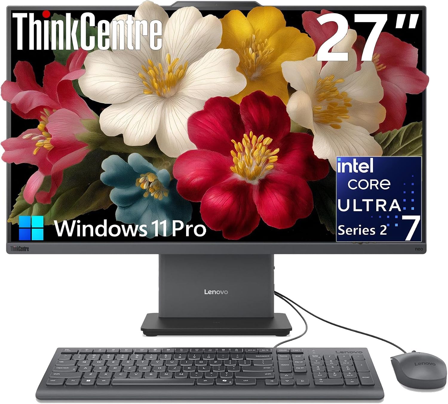 Detalle de Lenovo all-in-one desktop ThinkCentre neo 50a Gen 6