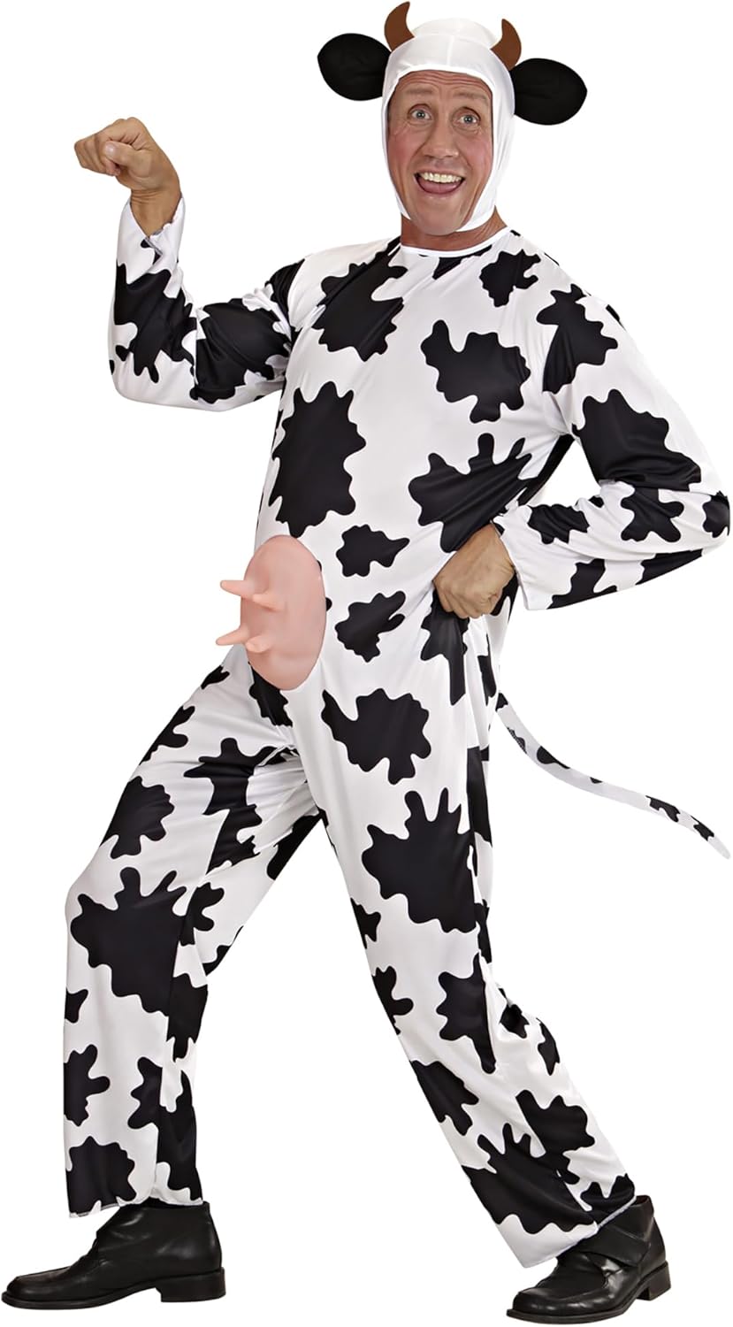 Thumbnail 1 de W WIDMANN MILANO Party Fashion Kostüm Gaia die Kuh – Overall mit Eutern, Tierkostüm für Karneval (S)