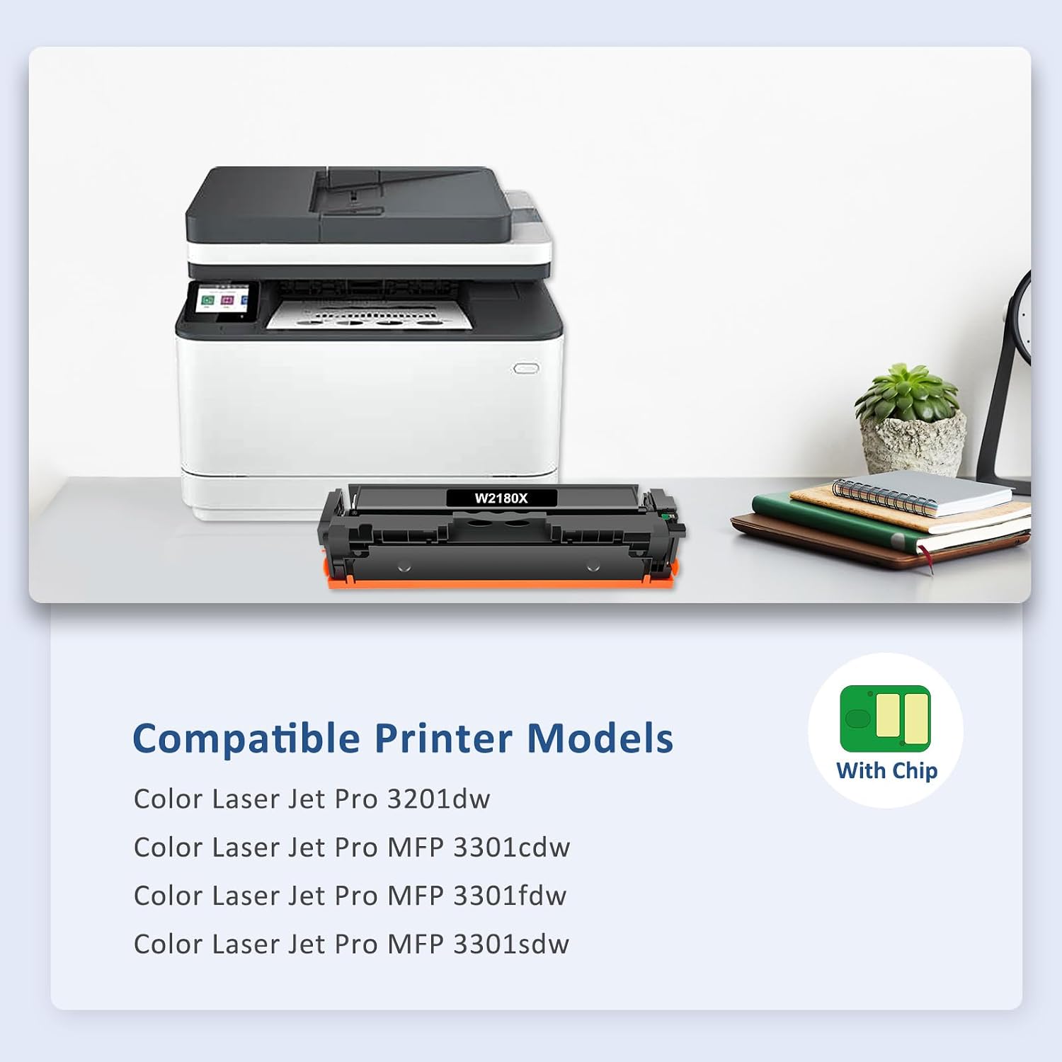 Detalle de 218X Compatible Toner Cartridges, 4-Pack