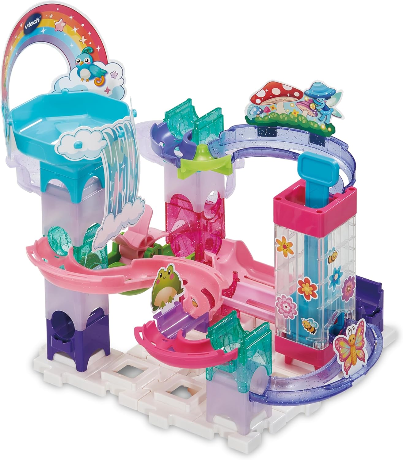 Detalle de VTech Marble Rush Petal Power: Interactive Flower Marble Run for Early Readers