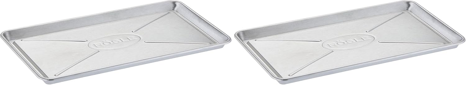 Thumbnail 5 de RÖSLE Barbecue Universalschale 36 x 20 x 2 cm – hochwertige Edelstahl-Schale zum Marinieren, Servieren und als Tropfschale