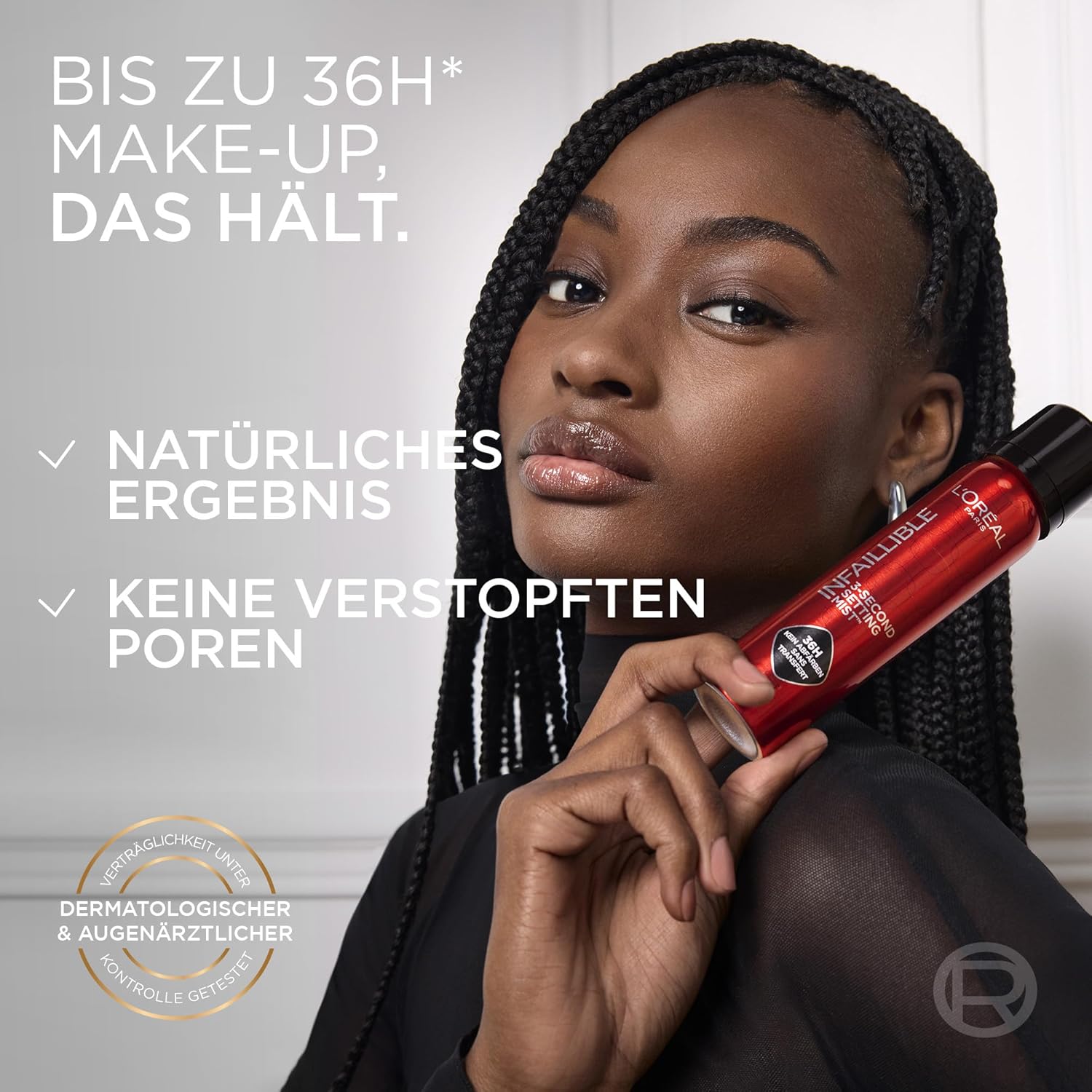 Thumbnail 6 de L'Oréal Paris Infaillible 3-Second Setting Mist – Fixier-Spray für bis zu 36 Stunden Halt