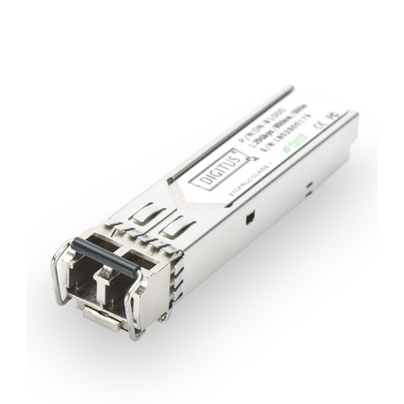 Detalle de Digitus Modulo SFP 1.25 Gbps hasta 550 m Dúplex LC 1000Base-SX 850 nm