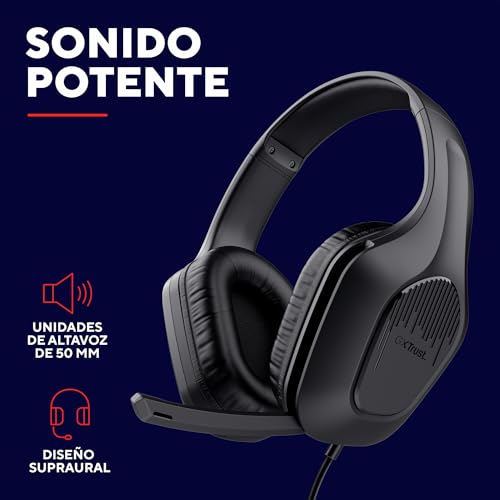 Thumbnail 4 de Trust Gaming GXTrust 418 Rayne 50 mm 🎧