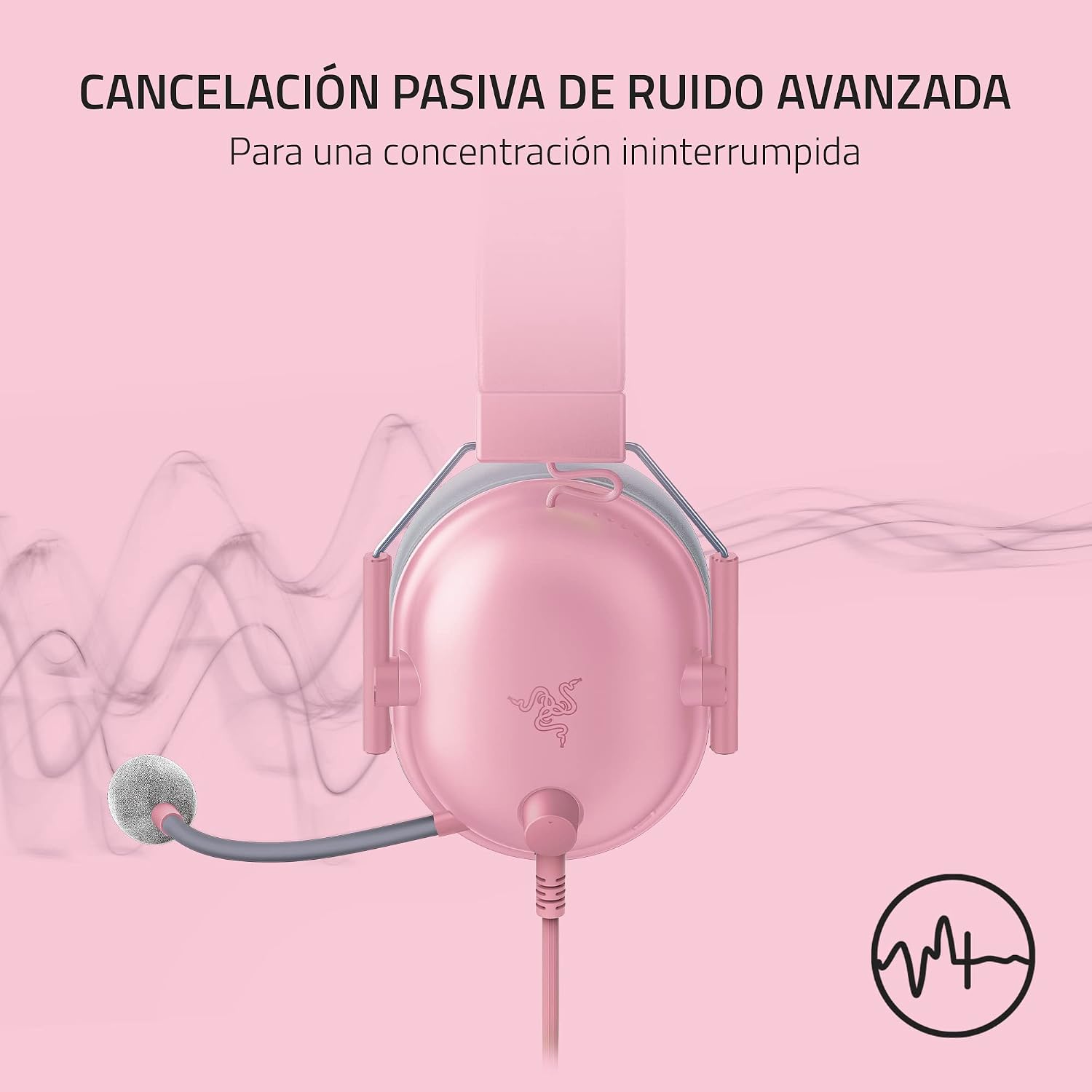 Thumbnail 3 de Razer BlackShark V2 X - Auriculares Gaming Rosa