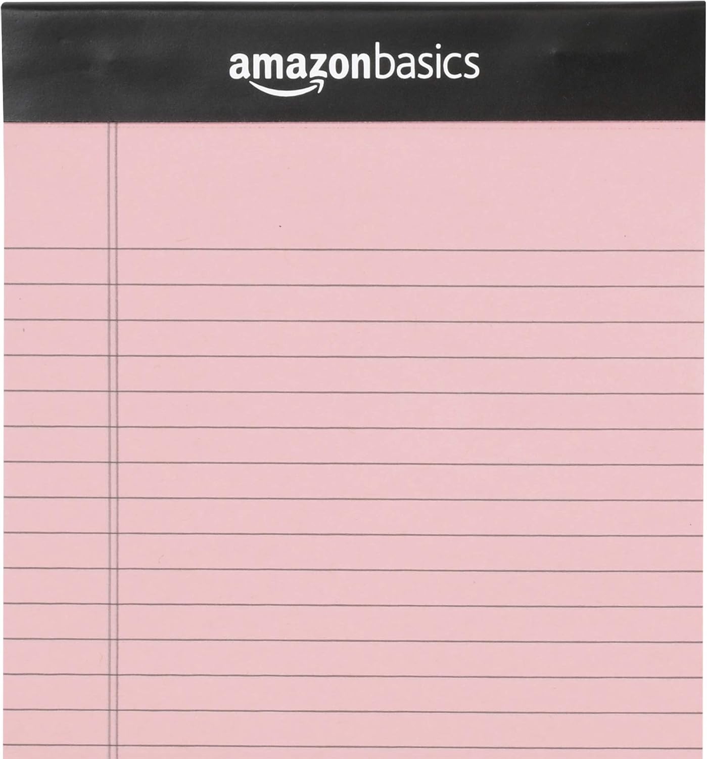 Detalle 2 de Amazon Basics Narrow Ruled Writing Pads, 5 x 8 inches, 6-Pack of 50 Sheets