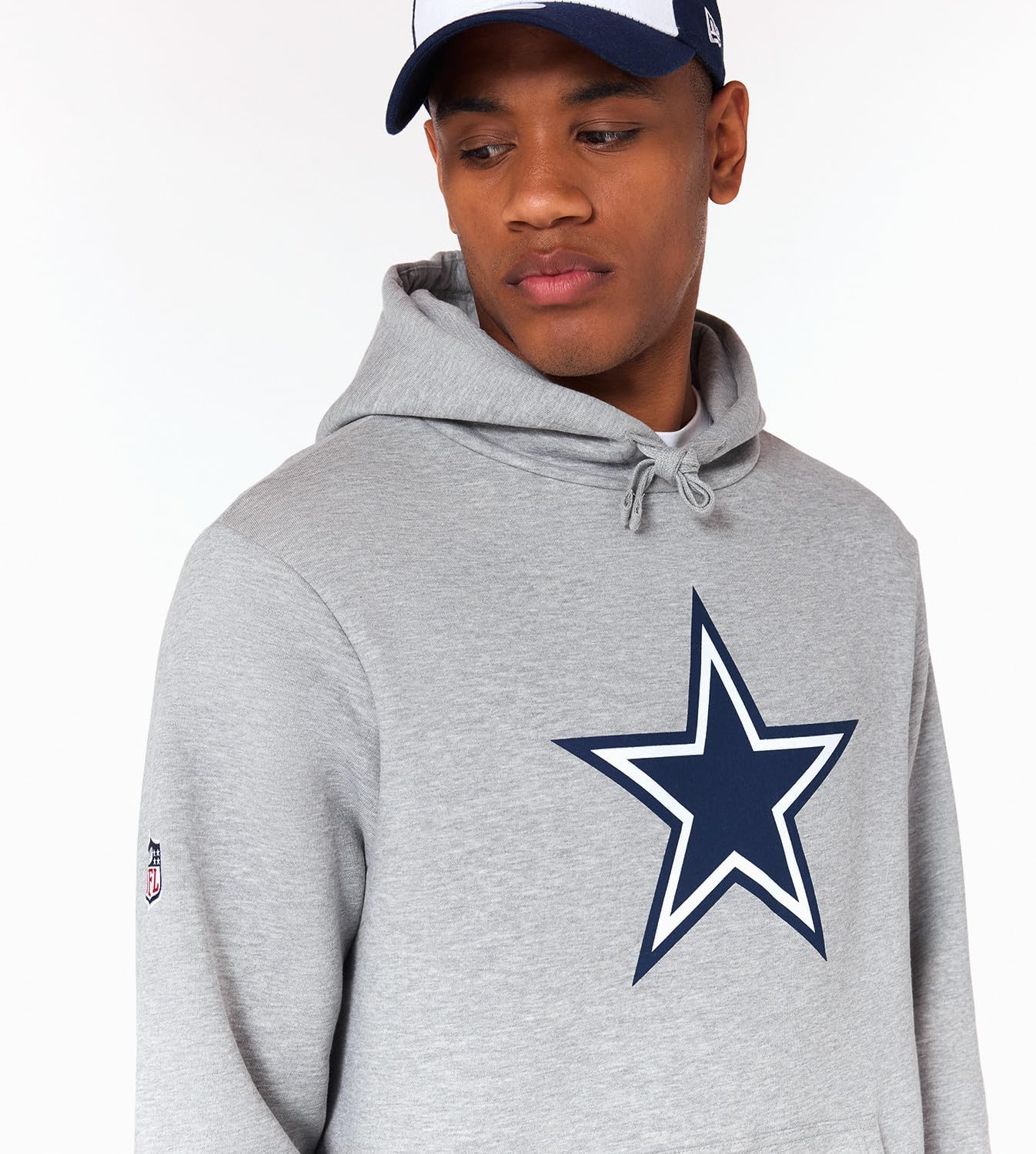Detalle de New Era NFL Hoody Hood Pullover Sweater – Dallas Cowboys Logo (Officially Licensed)