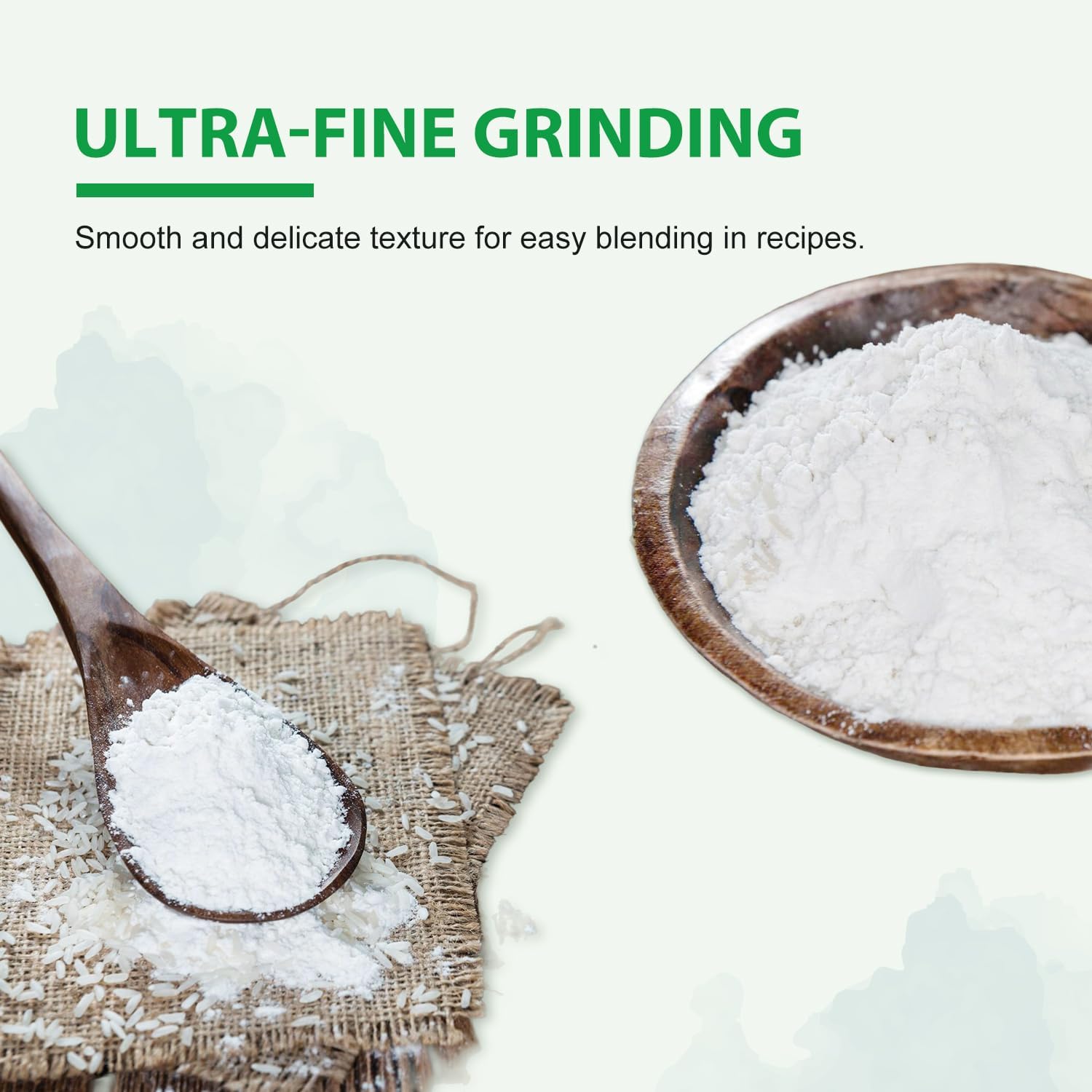 Thumbnail 2 de Soeos Glutinous Rice Flour, 16 oz (453g), Pack of 2, Gluten-Free