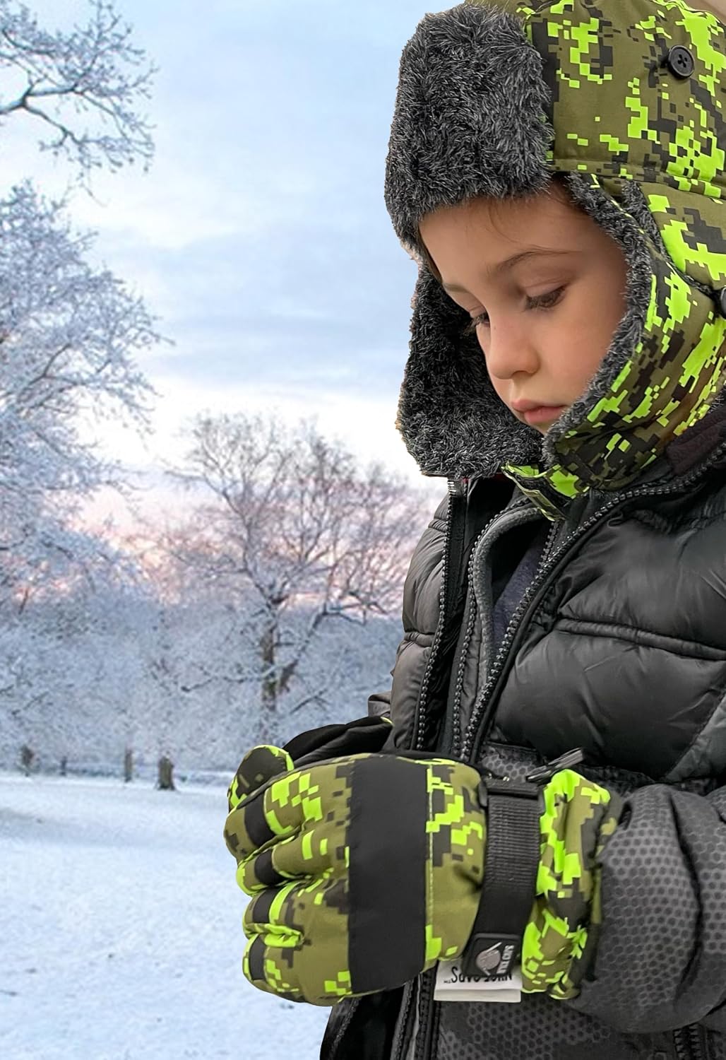 Thumbnail 6 de N'Ice Caps Kids Waterproof Thinsulate Gloves