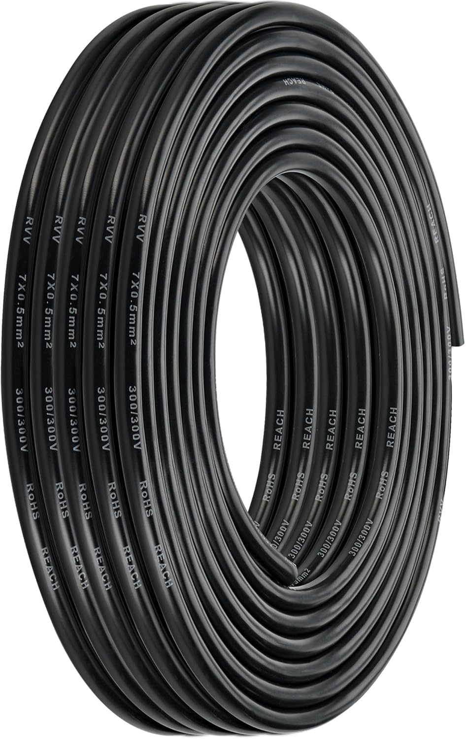 Thumbnail 1 de DARKGUARD 7-core trailer cable (0.5mm²) – 20m round copper wire for 7-pin light board