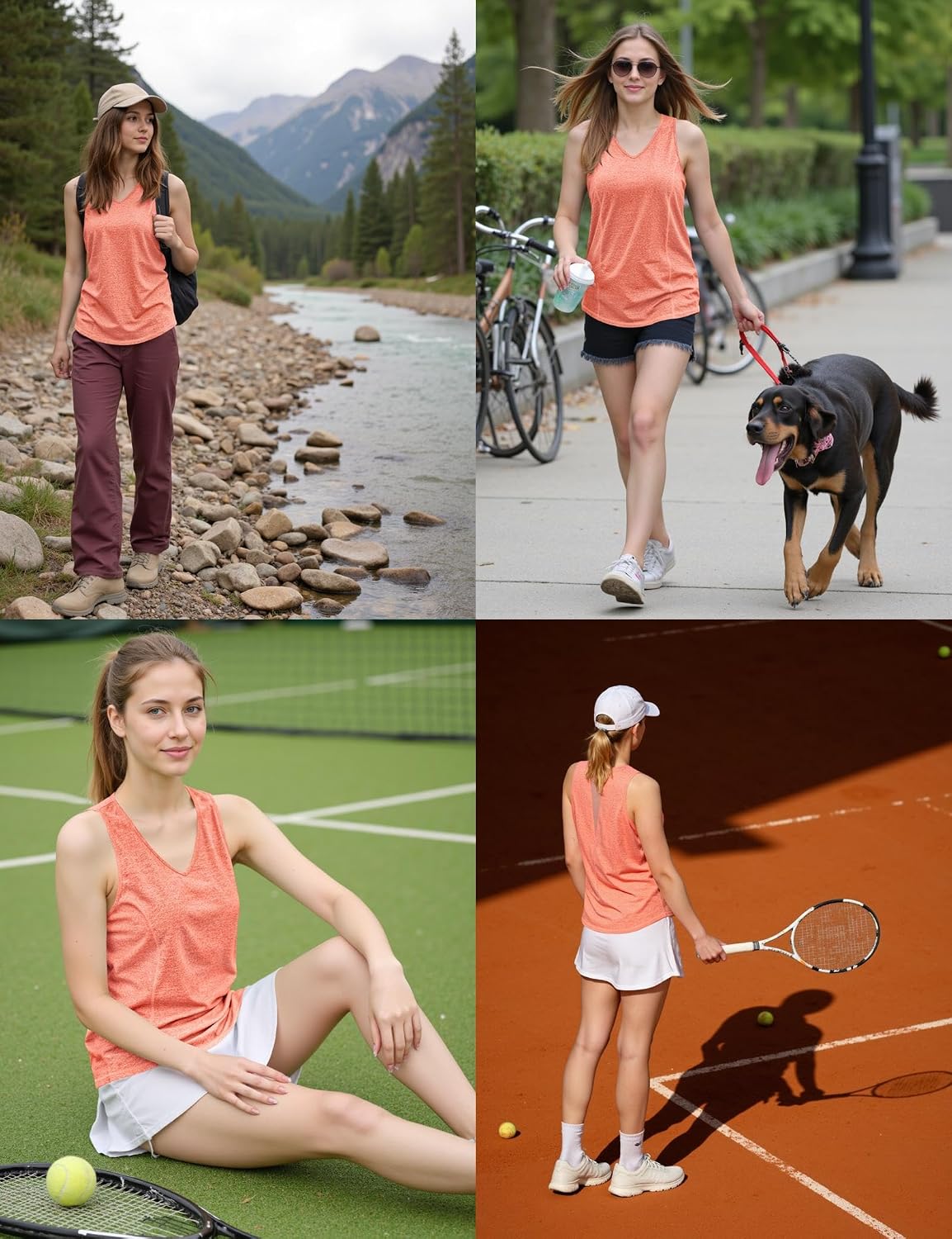 Thumbnail 3 de Gyabnw Gym Tank Tops for Women UK