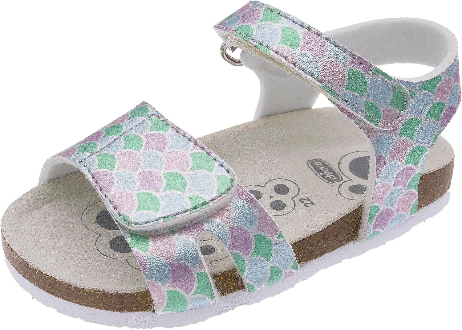 Detalle de Chicco Sandali Bambine con Chiusura a Doppio Strappo 261 – Sandali comodi e versatili per bambine