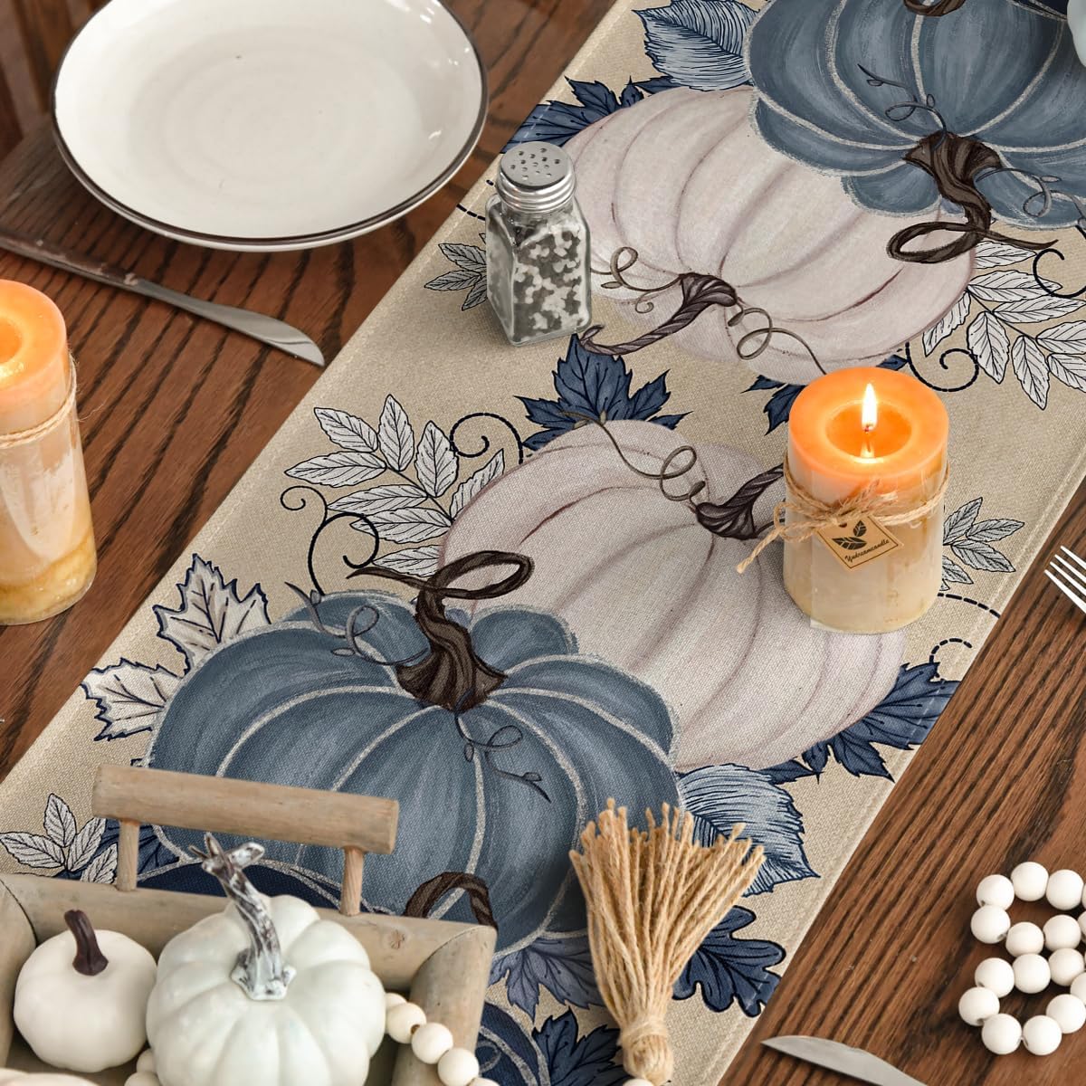 Detalle 2 de Artoid Mode Fall Table Runner 13 x 72 Inch