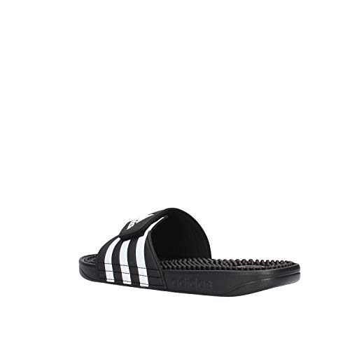 Detalle de adidas Mixte Adissage Slides Slipper – Core Black / Cloud White, 39 EU