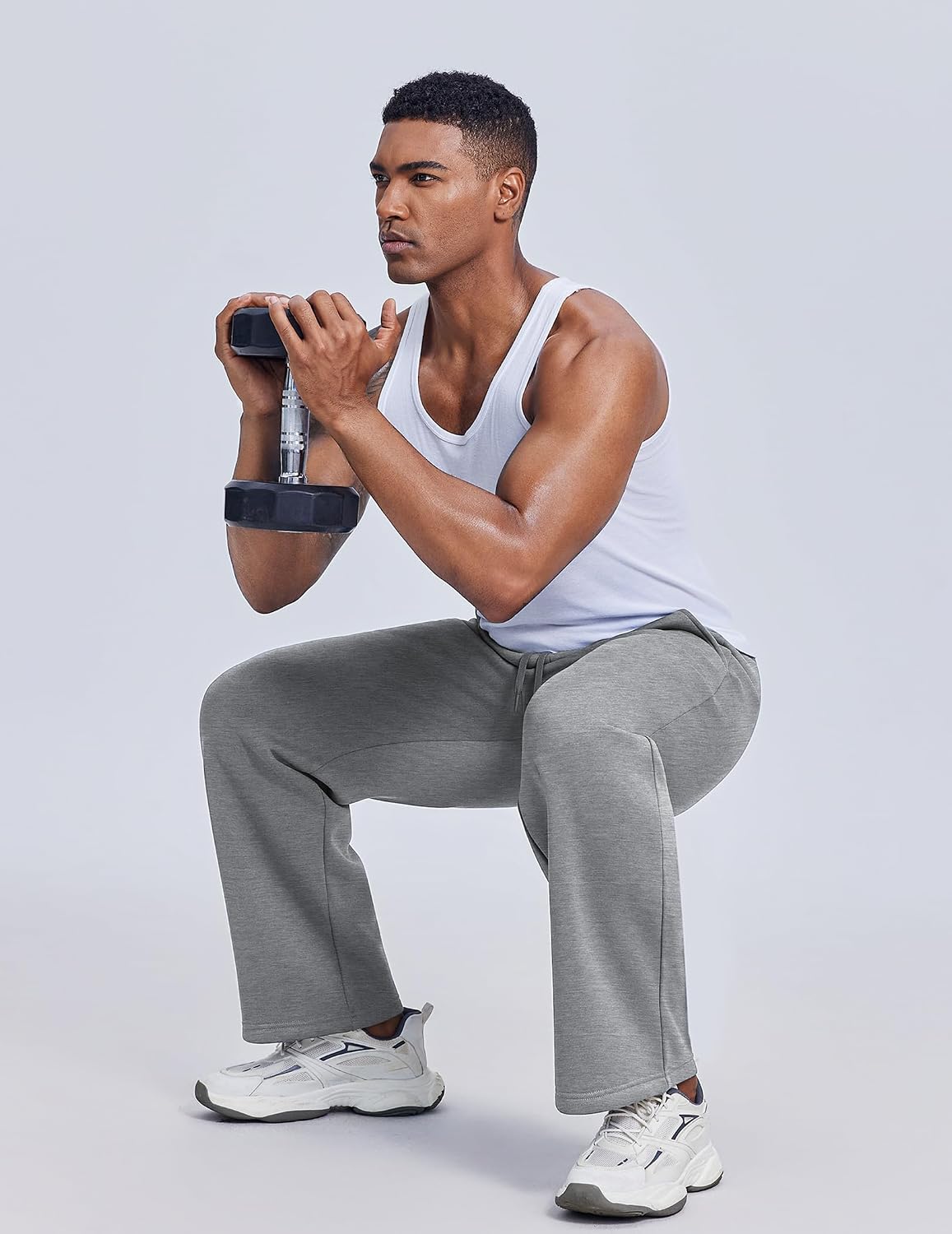 Detalle de Pantalon de jogging homme PINSPARK en polaire thermique avec poches