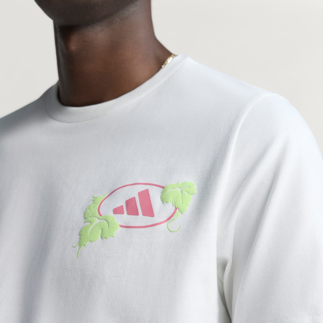 Detalle 2 de Camiseta estampada edición Oktoberfest de Adidas – blanco
