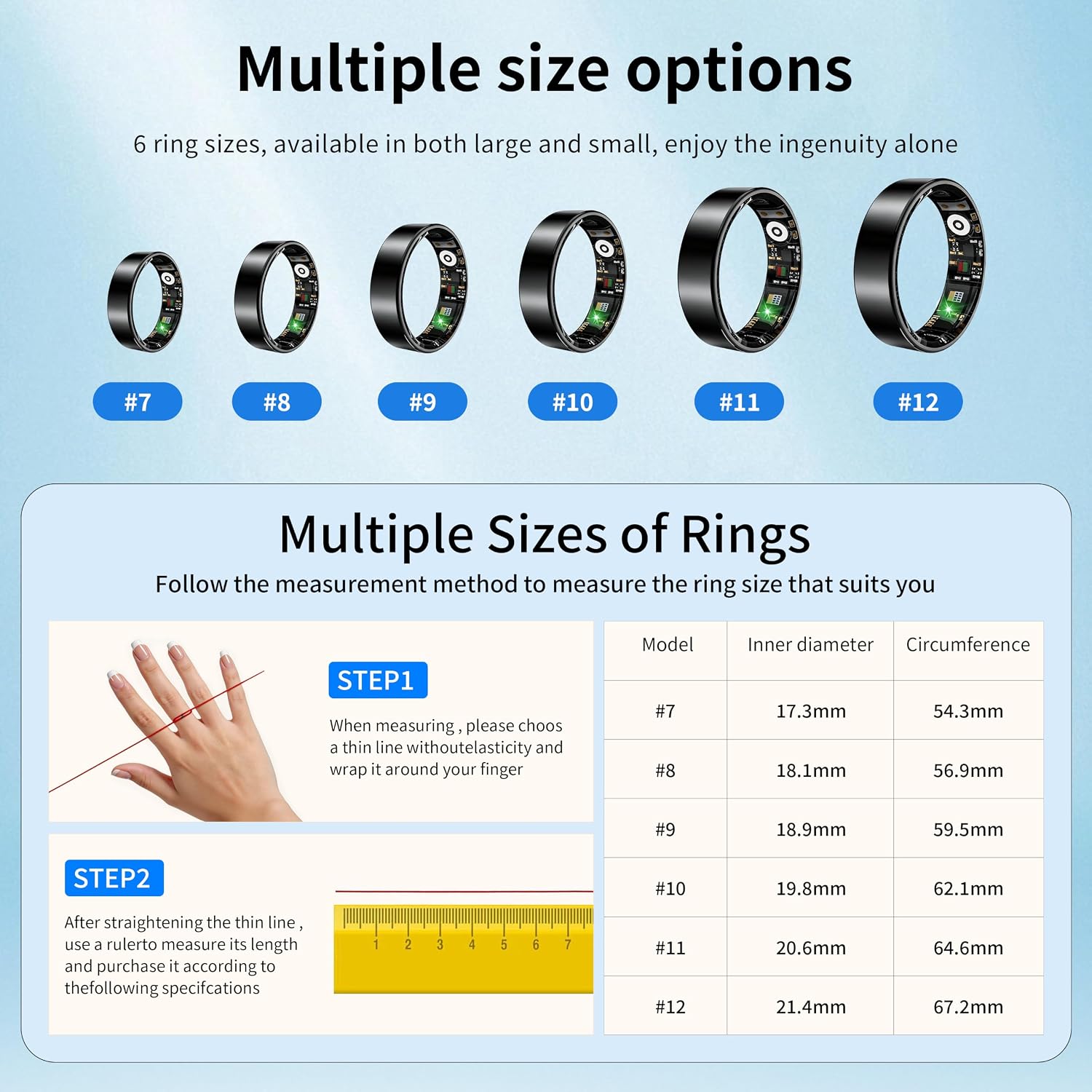 Detalle 2 de BIEMHA Smart Ring Size 8