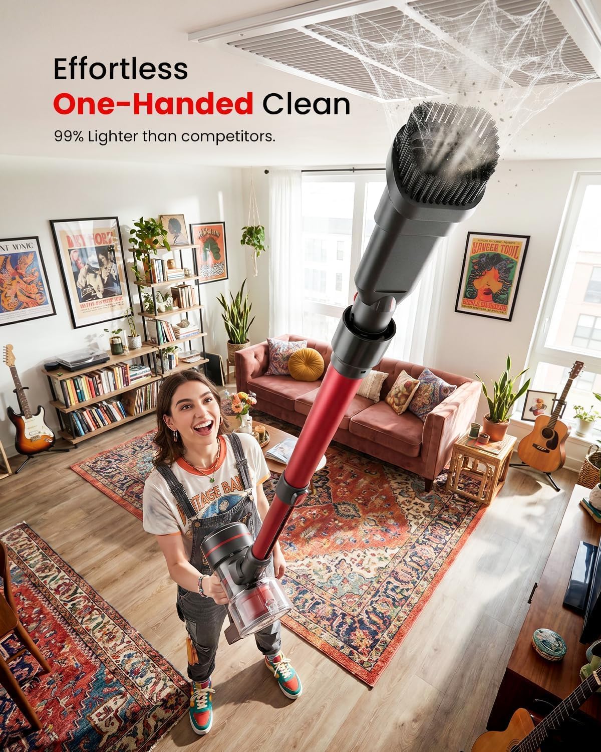 Thumbnail 6 de CHEBIO Cordless Vacuum Cleaner 45Mins runtime 🧹