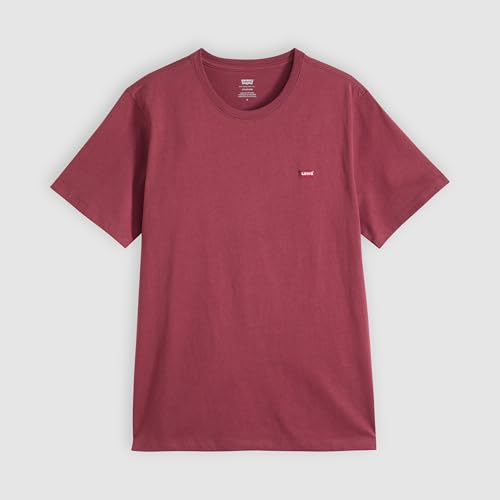 Detalle de Levi's SS Original Housemark camiseta Oxblood Red