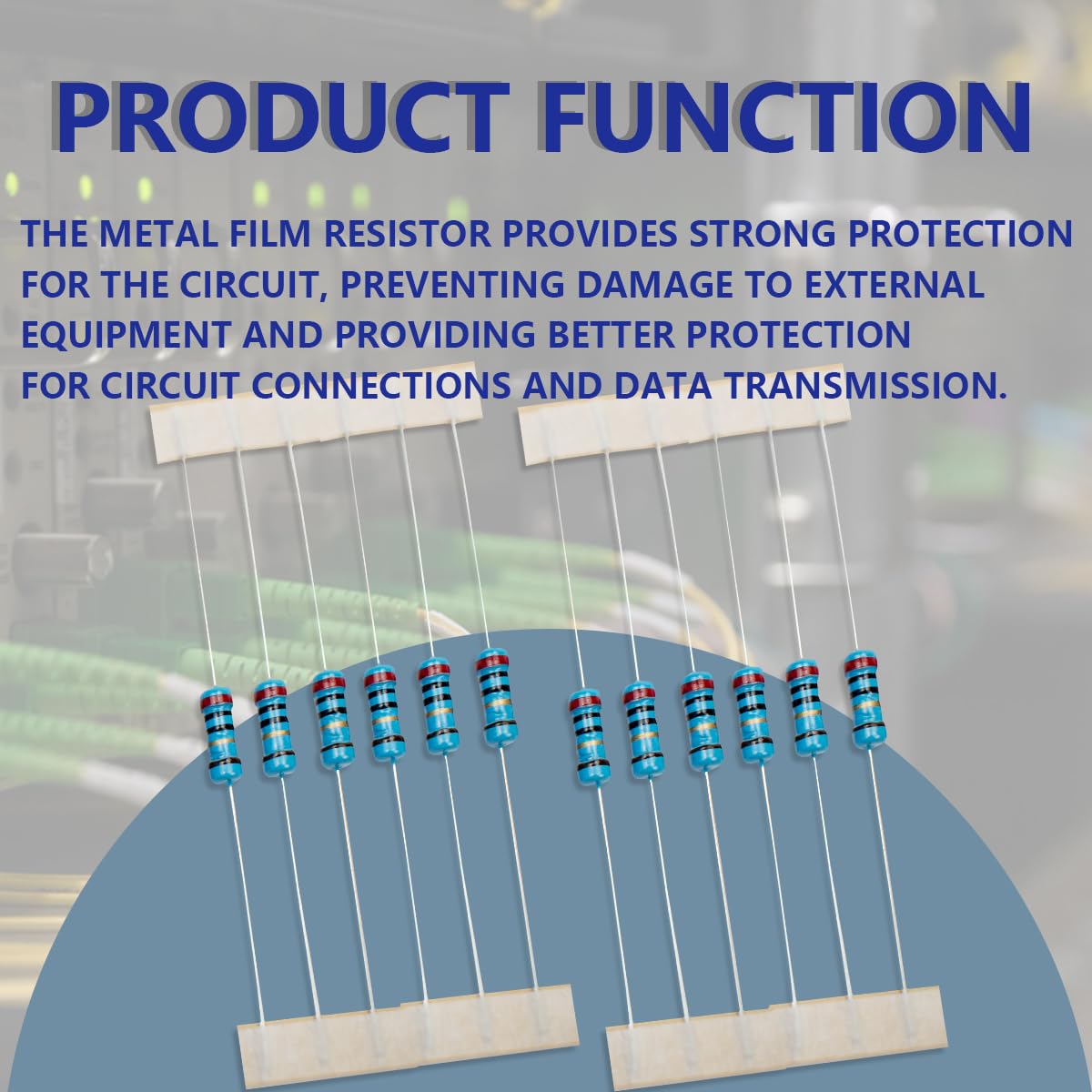 Thumbnail 3 de Innfeeltech 20 Ω Metallfilmwiderstand 100er 🛠️