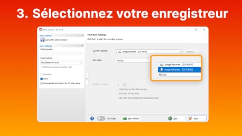 Detalle de Nero Copie et Gravure DVD 2026 – Nero Burning ROM, Licence à Vie (1 PC) pour Windows